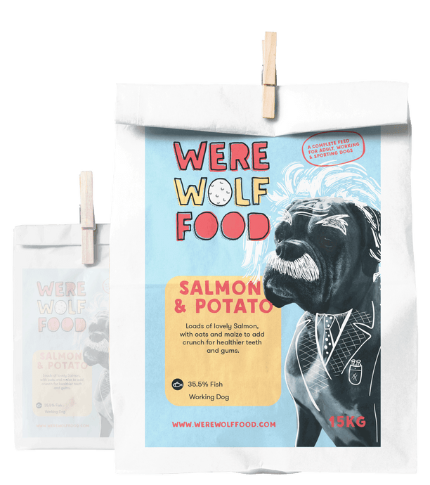 15KG - Salmon & Potato - Adult - Werewolf Food