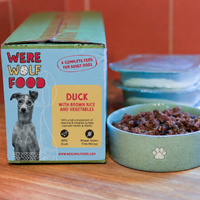 Duck & Brown Rice Wet Dog Food | 10 × 395g