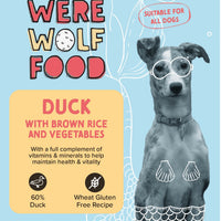 Duck & Brown Rice Wet Dog Food | 10 × 395g