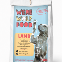 Were Wolf Food Lamb grain-free adult dog food 15kg bag