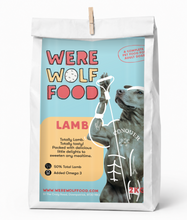 Load image into Gallery viewer, Were Wolf Food Lamb grain-free adult dog food 2kg bag