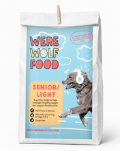 Load image into Gallery viewer, Were Wolf Food Senior Light grain-free dog food 15kg bag