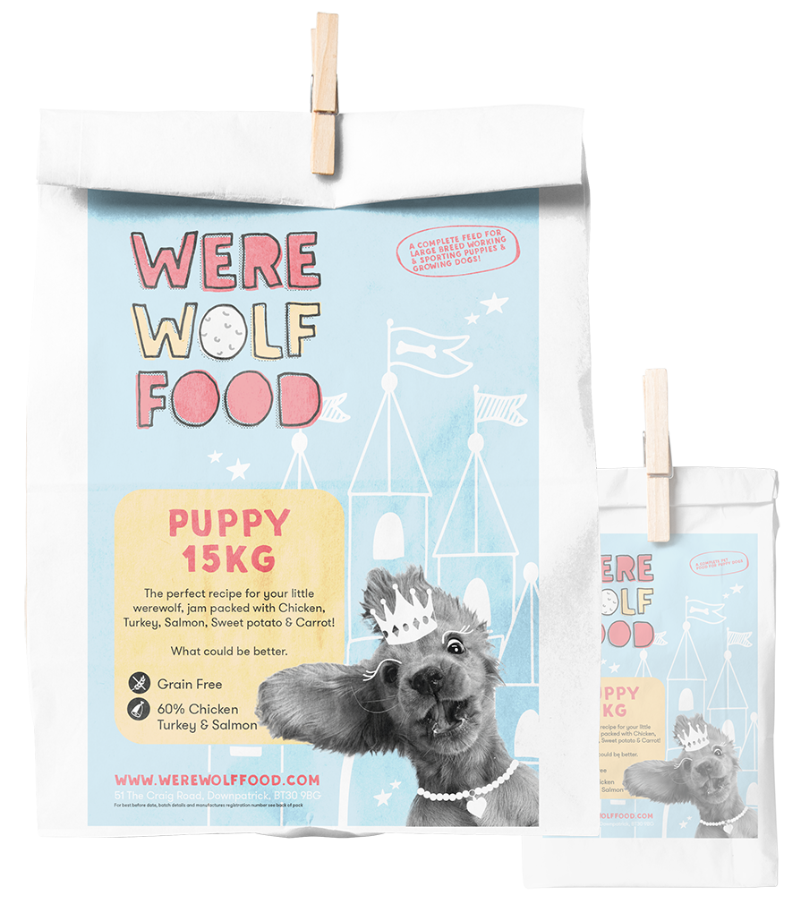 Puppy Dog Food | Chicken, Turkey & Salmon | Grain Free | 15kg