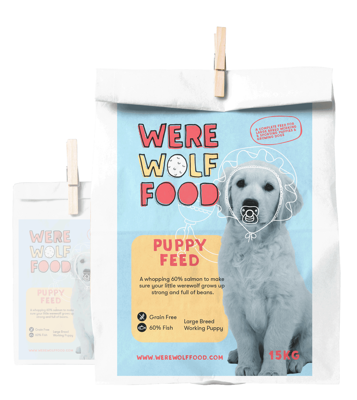 15KG - Salmon [Grain Free] - Puppy - Werewolf Food