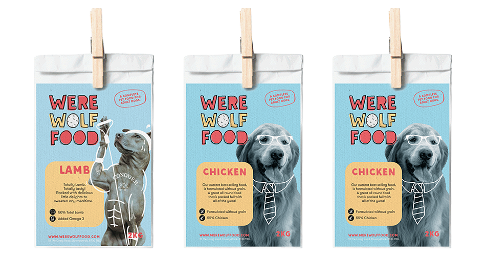 2kg Mixed Variety pack | Lamb + 2 bags – Were Wolf Food