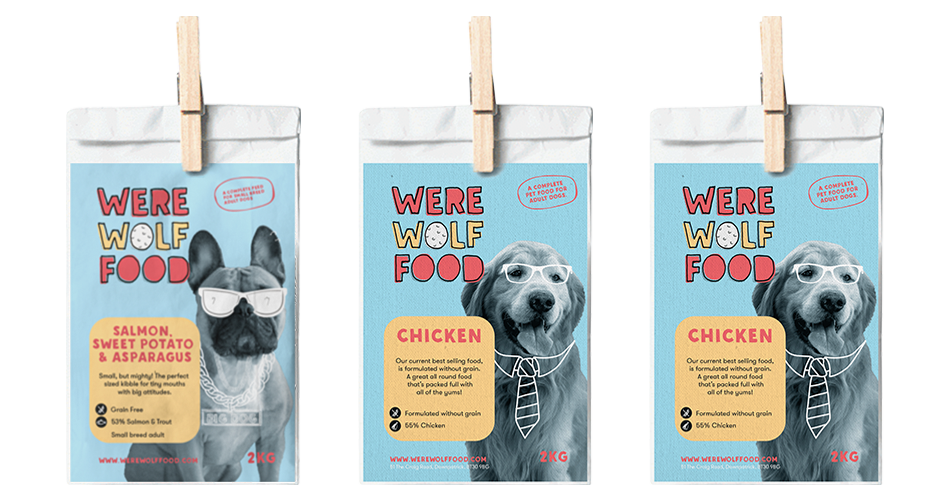 2kg Mixed Variety pack | Salmon Small bite + 2 bags – Were Wolf Food